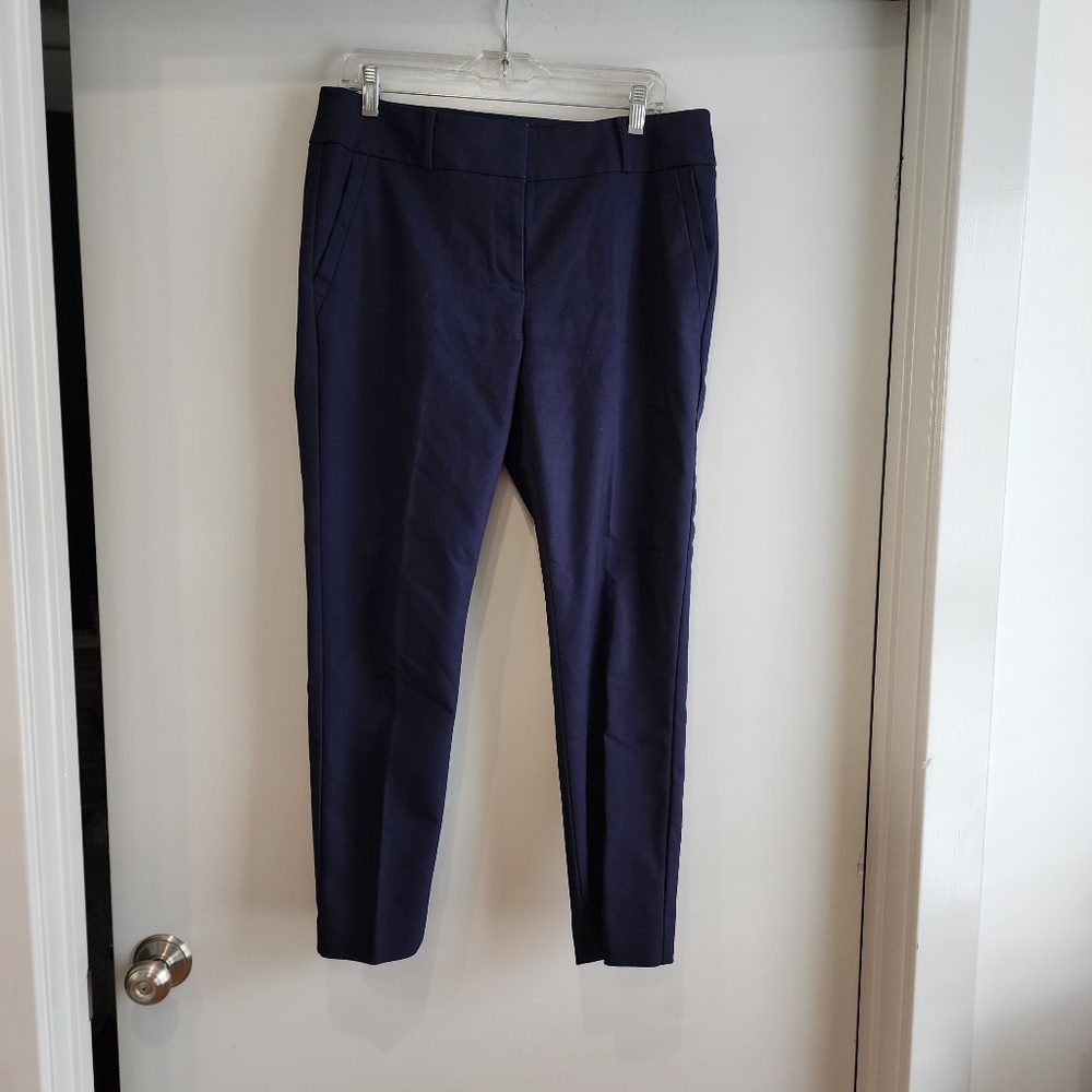 Full length skinny leg pants - navy